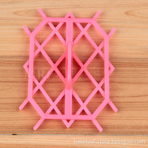 Diamond Shape Fondant Cake Cookie Embosser Cutter Mold